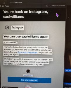 Saul Williams Instagram