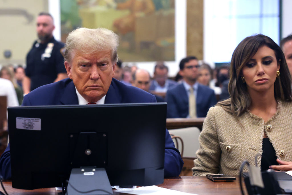 Former President Donald Trump Attends Start Of Civil Fraud Trial In New York City