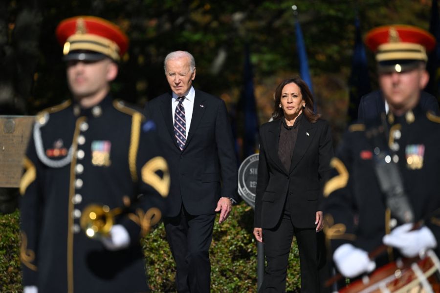 US-POLITICS-MILITARY-HOLIDAY-BIDEN