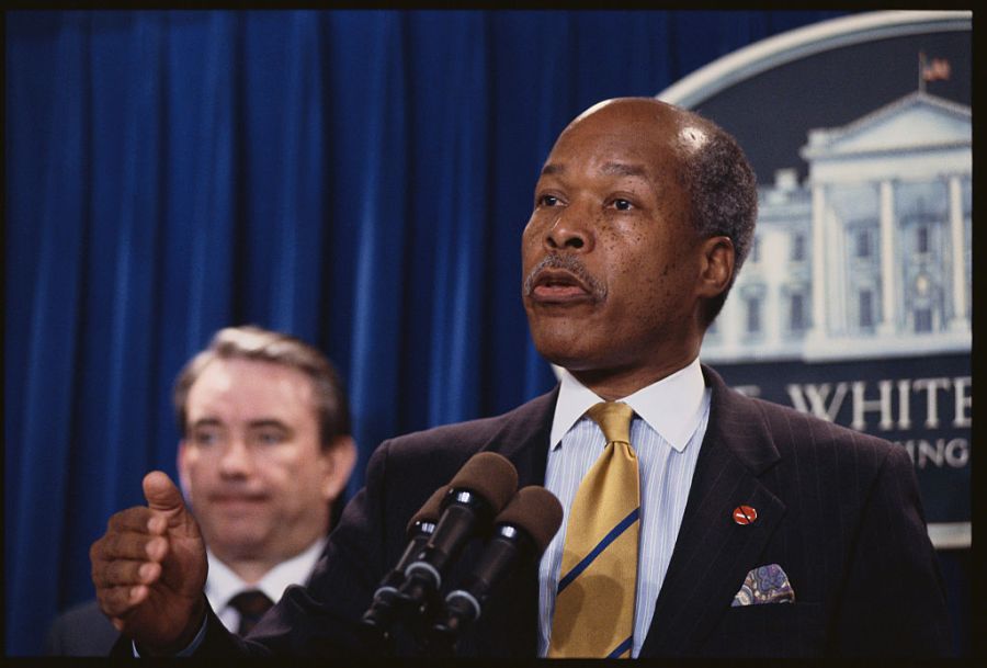 Secretary of Health and Human Services Louis Sullivan