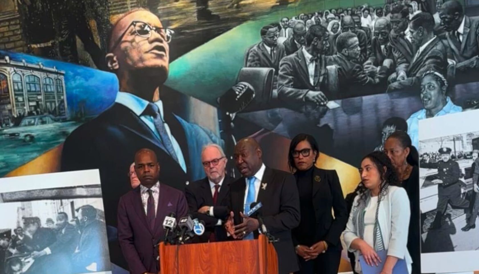 Malcolm X estate, family and lawyers announce lawsuit