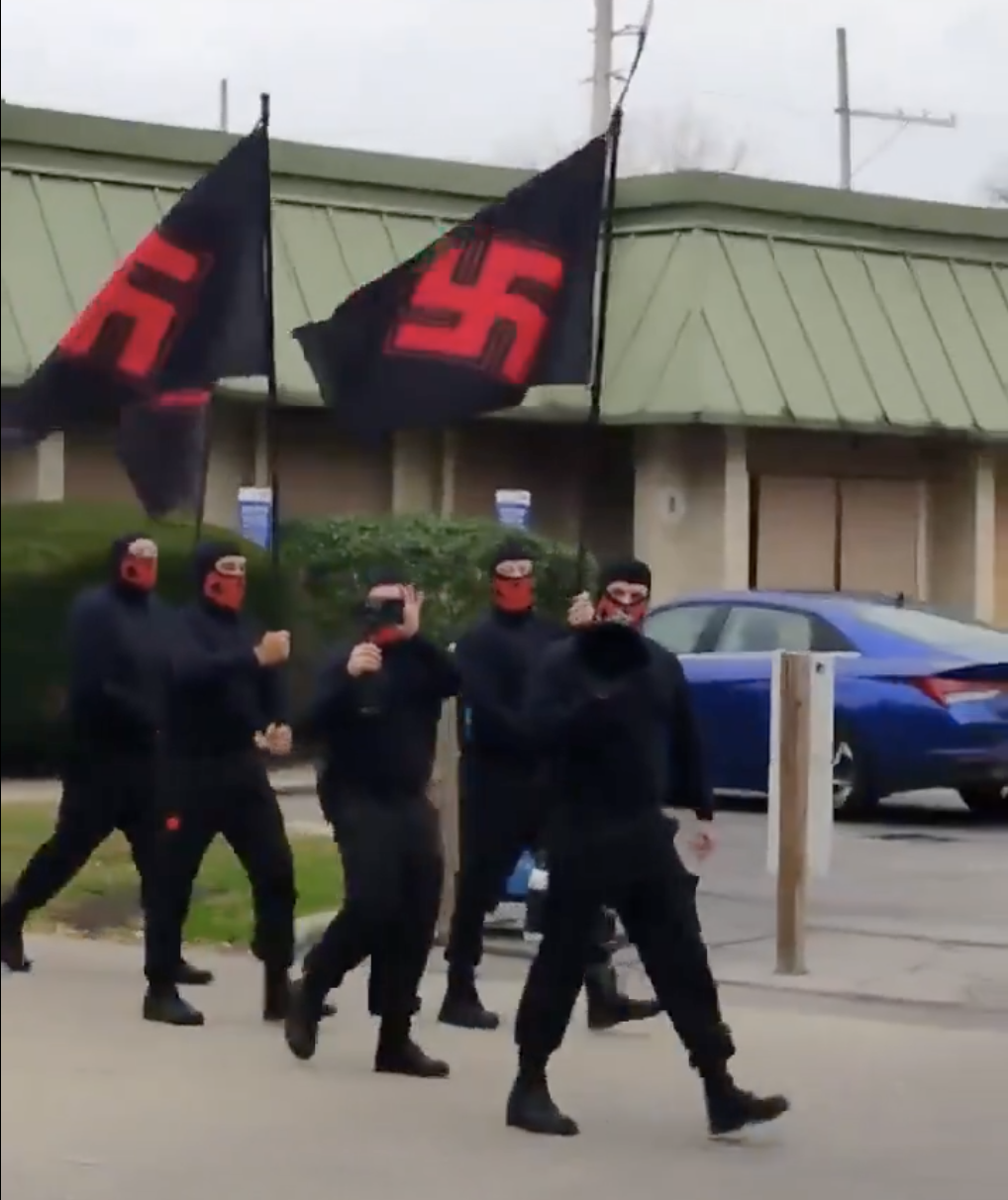 Nazis march in Ciolumbus, Ohio