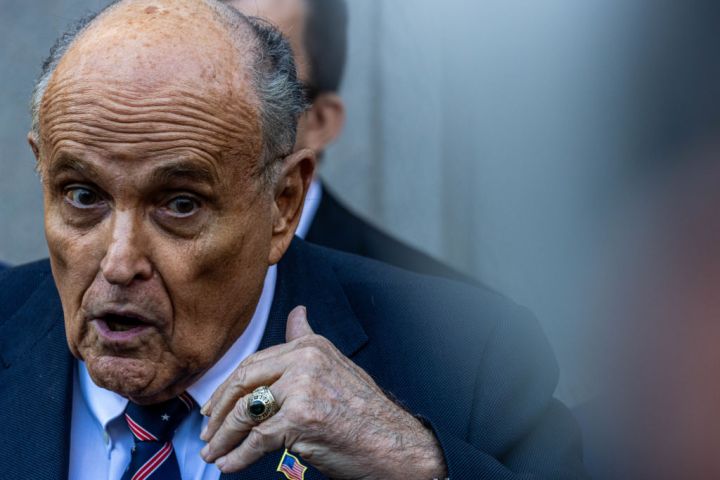 Rudy Giuliani Returns To Court After Missing Deadline To Surrender Assets