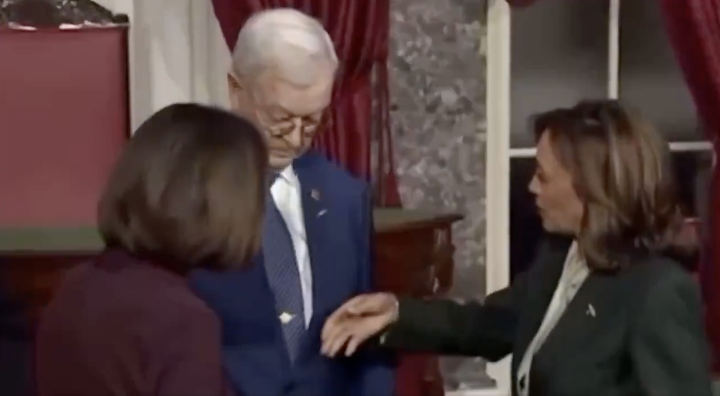 Kamala Harris and Sen. Deb Fischer's husband Bruce
