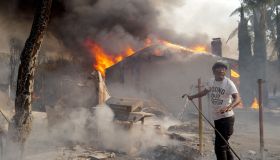 Powerful Winds Fuel Multiple Fires Across Los Angeles Area