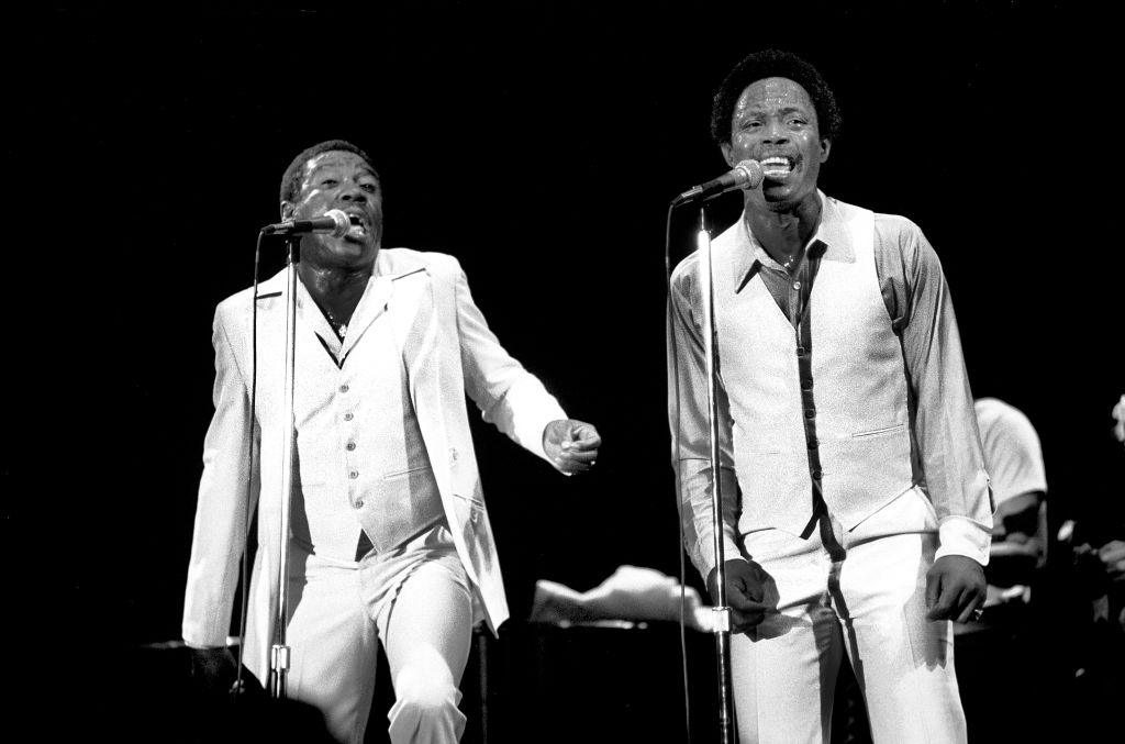 Sam And Dave Performing On Stage