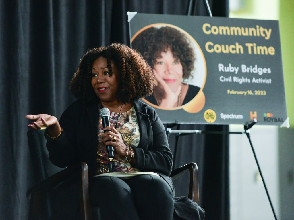Civil Rights Icon And Activist Ruby Bridges Joins Students From The Roybal School Of Film And Television Production Magnet In Los Angeles For A Q&A Hosted In Partnership With The HISTORY Channel