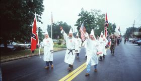 Ku Klux Klan rally.