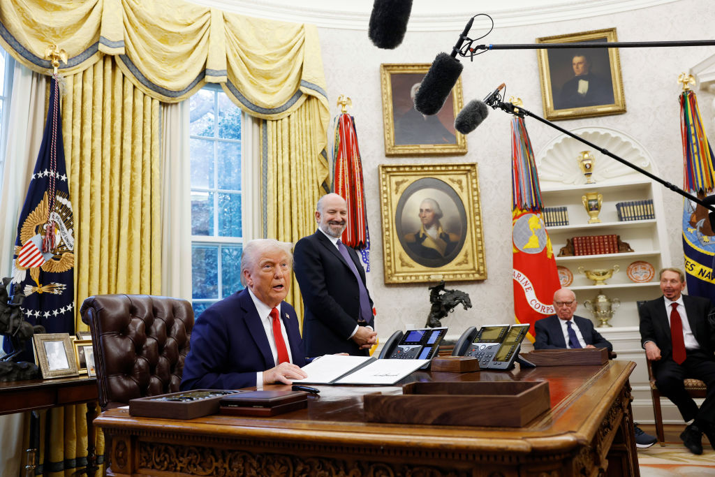 President Trump Signs Executive Orders At The White House