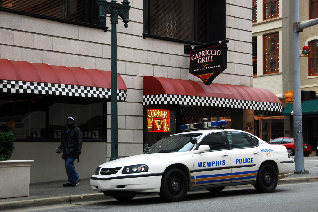 Police car, Memphis, Tennessee, United States of America, North America