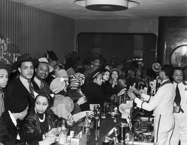 Bar Frequented by African Americans