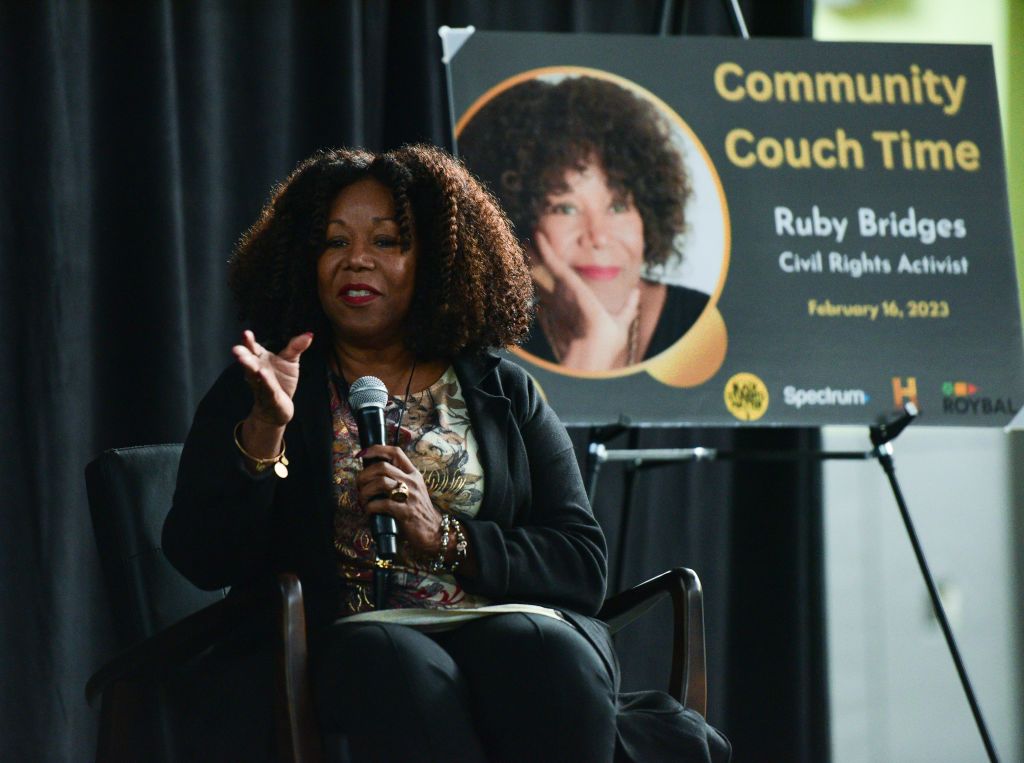 Civil Rights Icon And Activist Ruby Bridges Joins Students From The Roybal School Of Film And Television Production Magnet In Los Angeles For A Q&A Hosted In Partnership With The HISTORY Channel