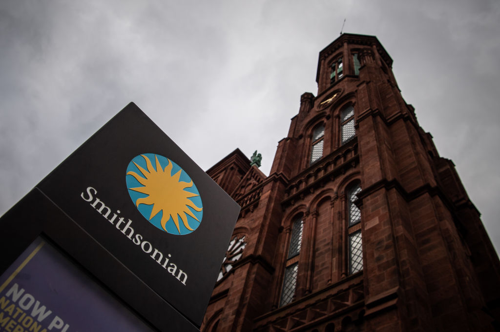 Smithsonian castle in Washington DC