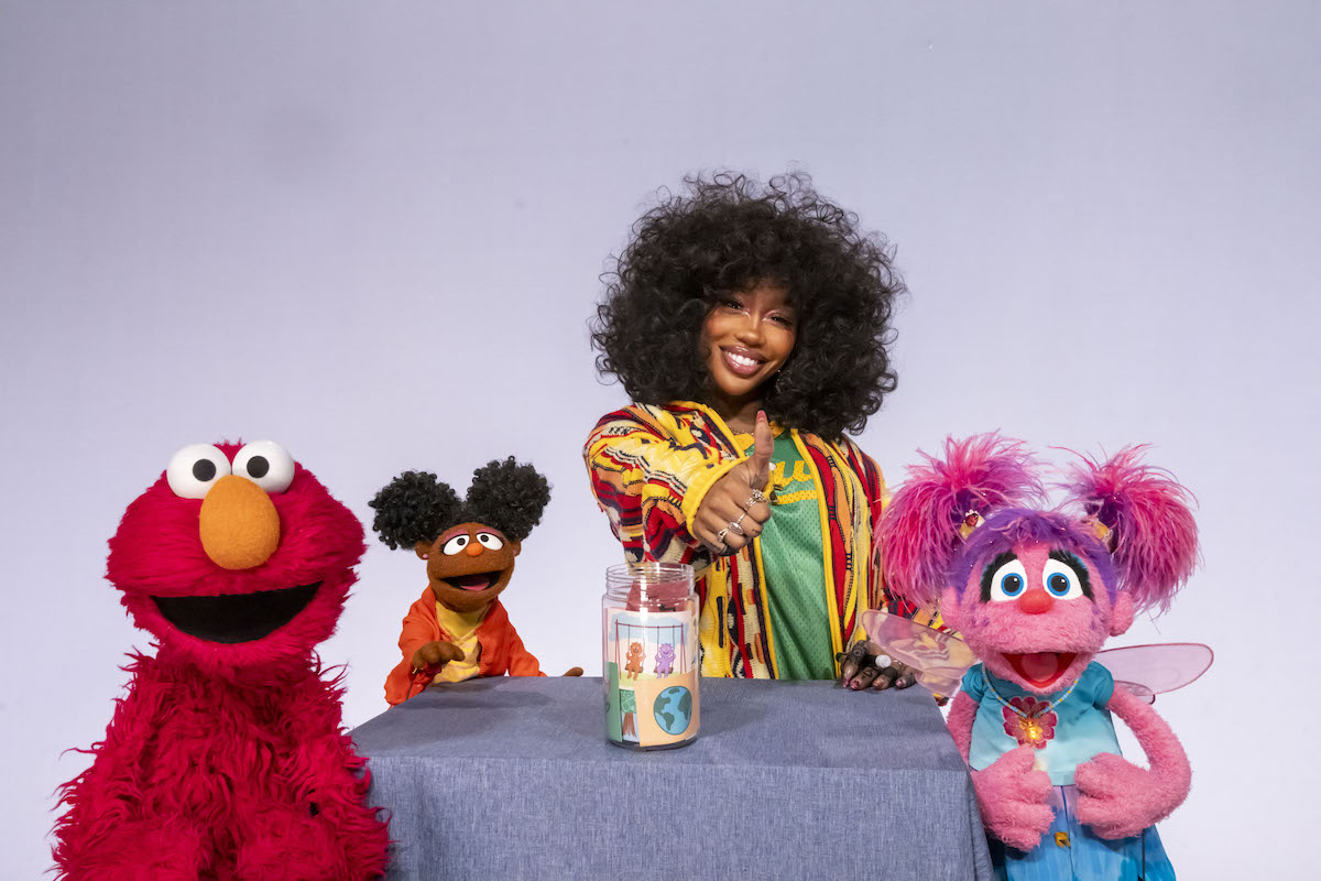 SZA x Sesame Street Assets