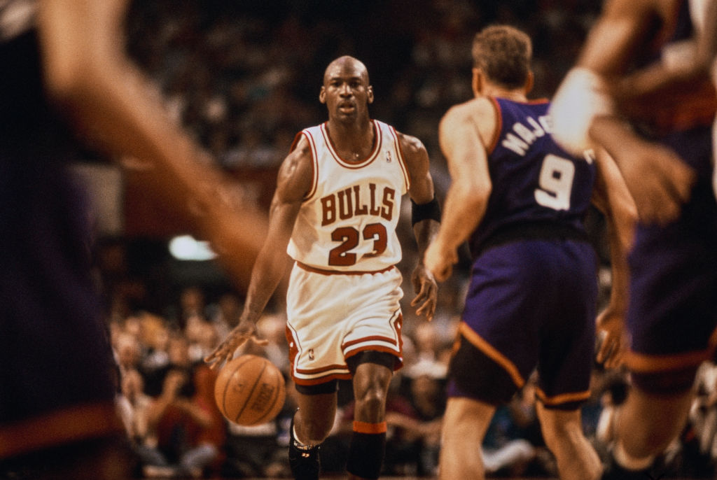 1993 NBA Finals - Game 4 - Phoenix Suns V Chicago Bulls - Michael Jordan, NBC, News