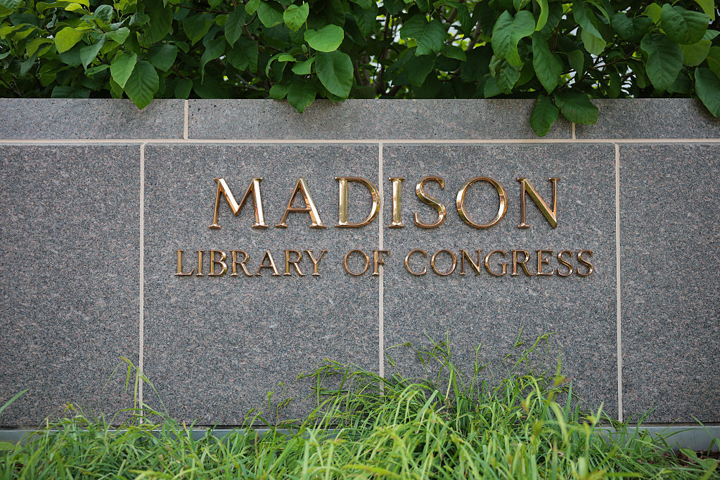 The Library Of Congress In Washington DC