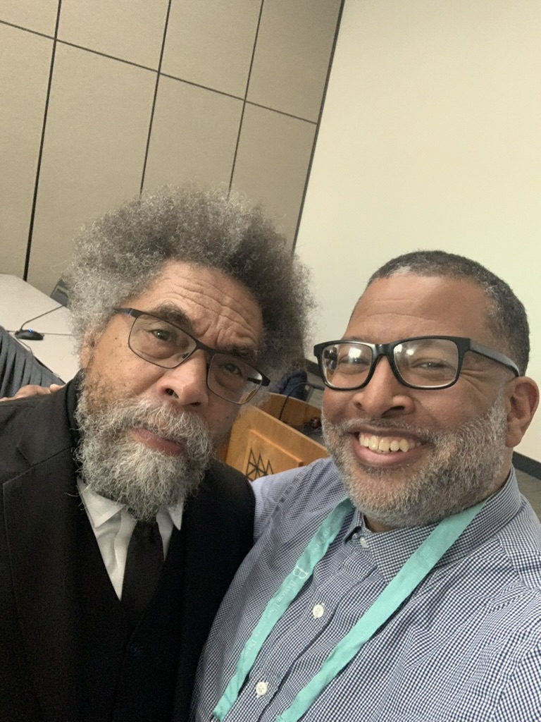Dr. Marlon Millner and Dr. Cornel West