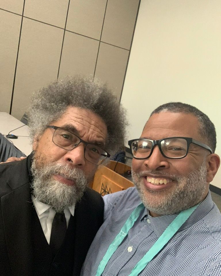 Dr. Marlon Millner and Dr. Cornel West