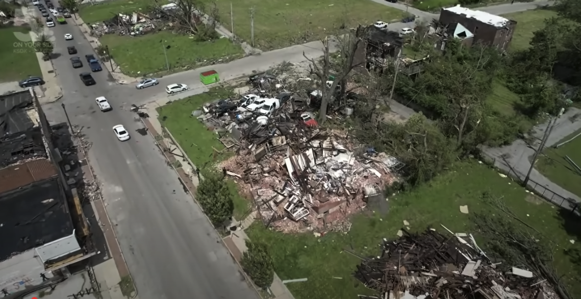 St Louis tornado May 2025