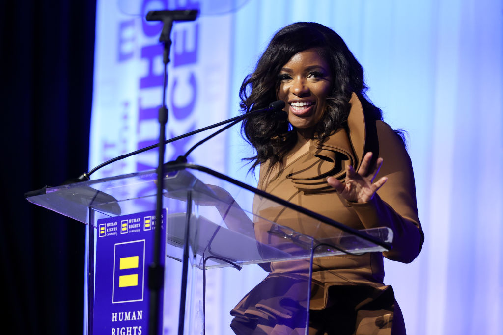 Jasmine Crockett - Human Rights Campaign's 2025 Los Angeles Dinner