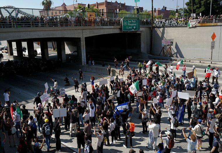 Protests Erupt In LA County, Sparked By Federal Immigration Raids