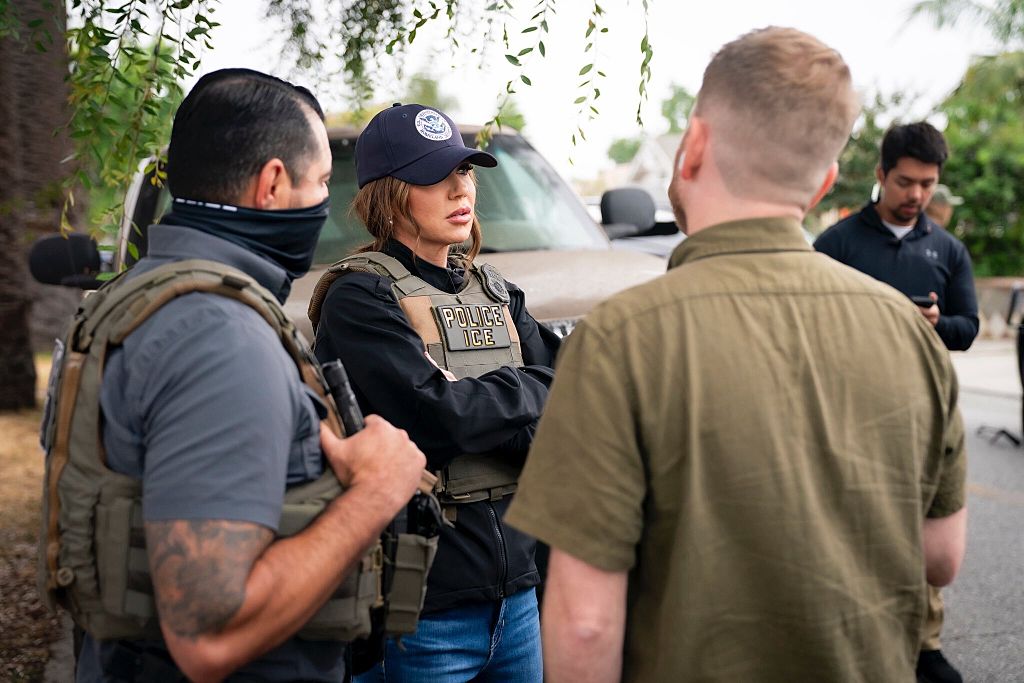 Homeland Security Secretary Kristi Noem joins ICE operation in L.A. County