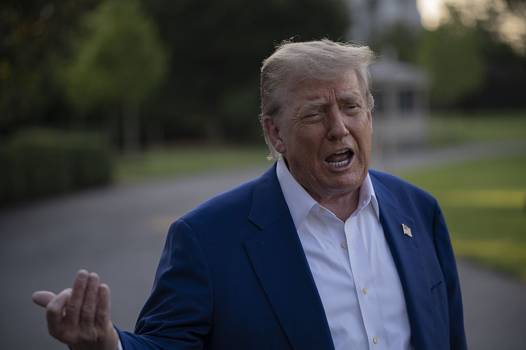 US President Donald Trump departs White House for NATO Summit