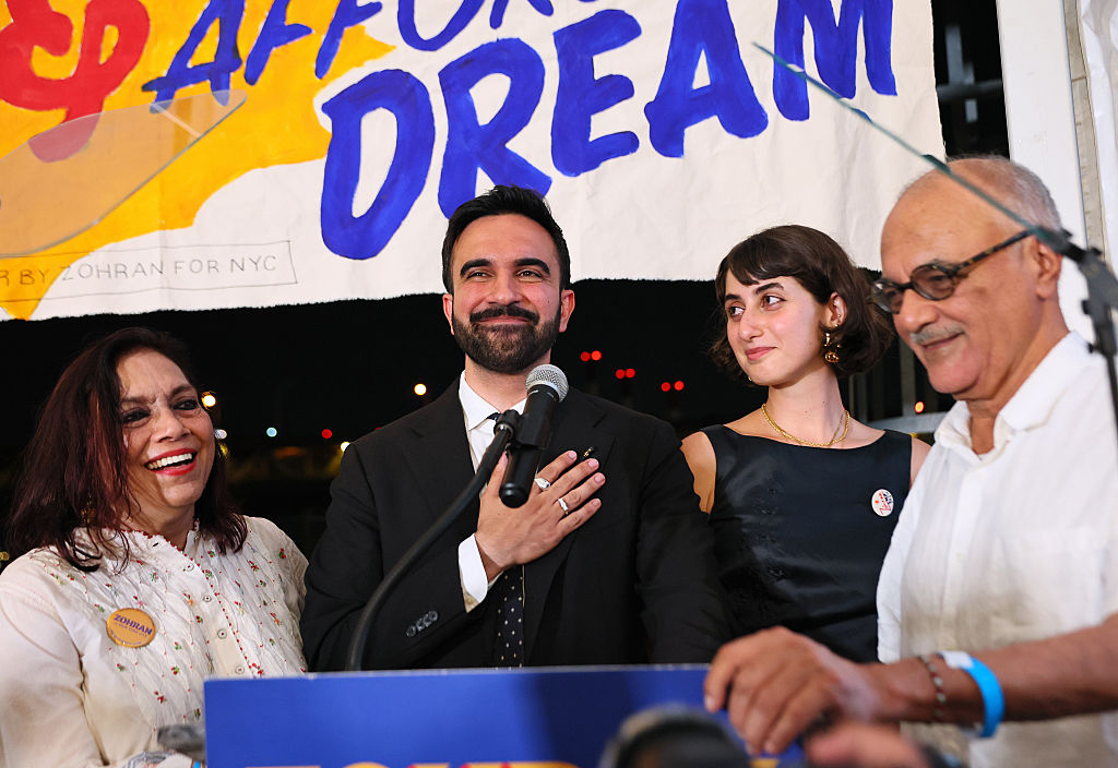 Mayoral Candidate For New York Zohran Mamdani Holds Primary Election Night Party