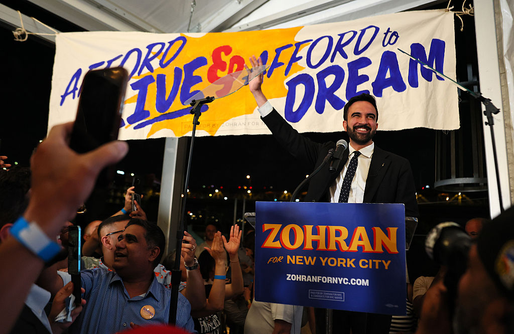 Mayoral Candidate For New York Zohran Mamdani Holds Primary Election Night Party