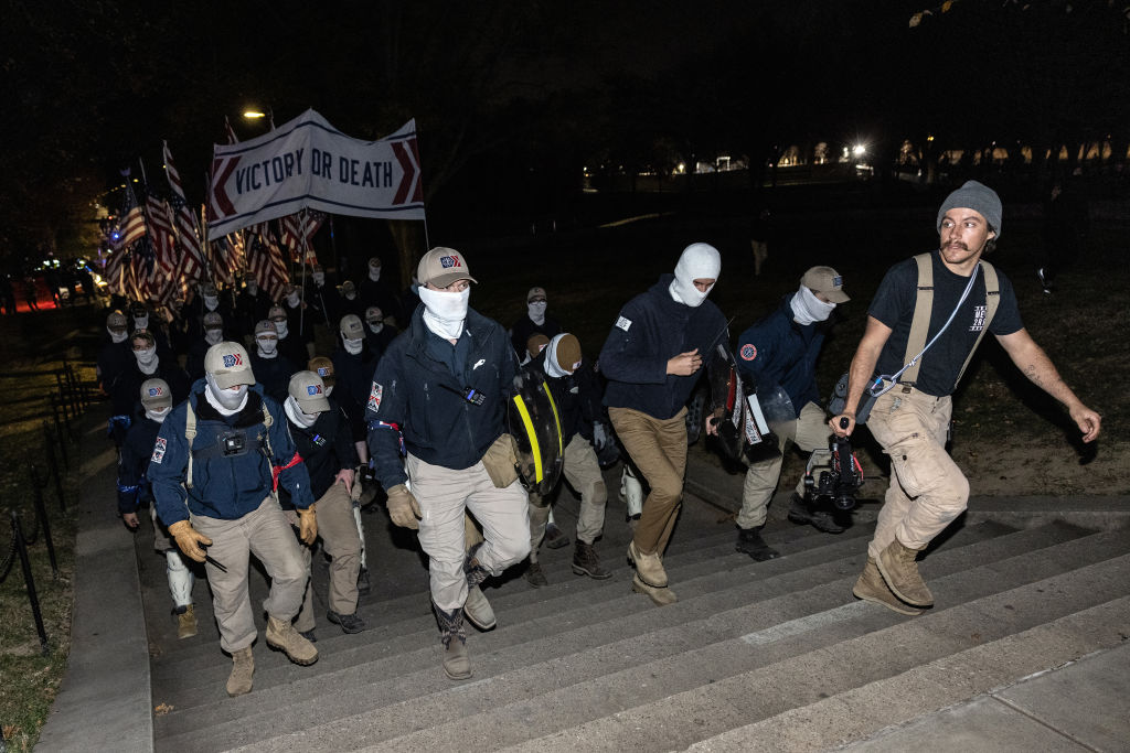 Rightwing Group Marches In Washington, DC And Virginia