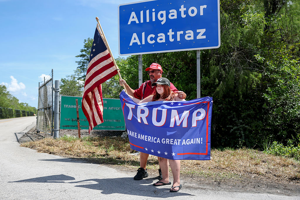 Florida Lawmakers Tour Trump Administration's "Alligator Alcatraz"