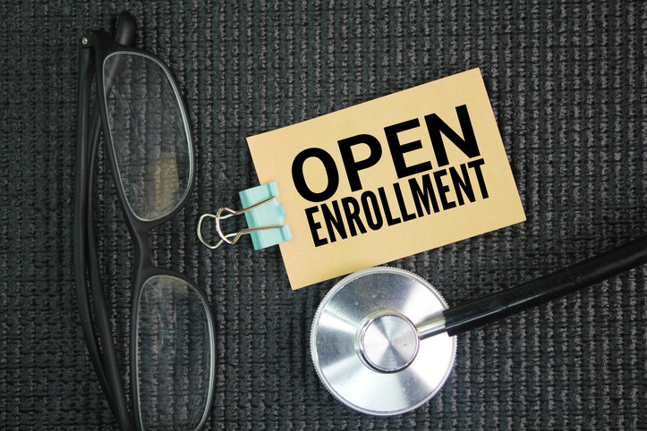 stethoscope glasses and paper with the word Open Enrollment. Your course does not have any entry requirements. This means that you can enrol immediately.