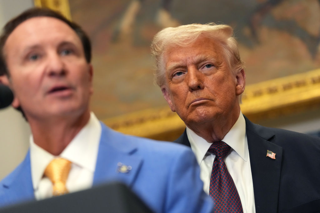 President Trump And Louisiana Governor Landry Make Announcement On Hyundai