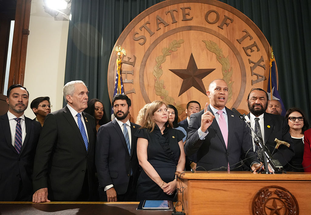 Redistricting Maps-Hakeem Jeffries speaks against Texas redistricting