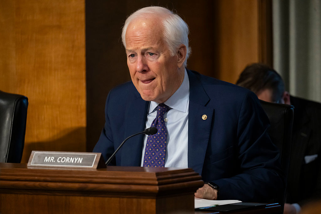 WASHINGTON, DC - MARCH 04: U.S. Senator John Cornyn (R-TX) is