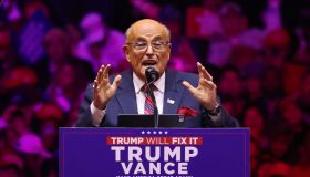 Donald Trump Holds Campaign Rally At Madison Square Garden In NYC