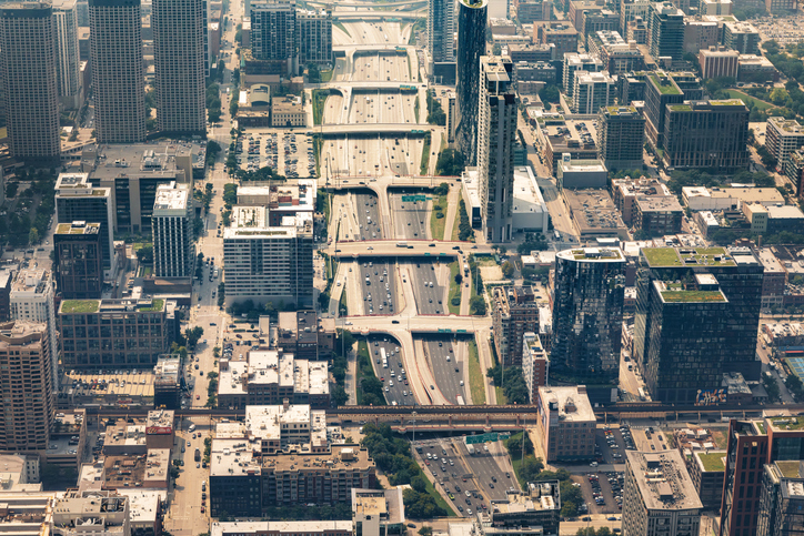 Chicago Interstate Aerial