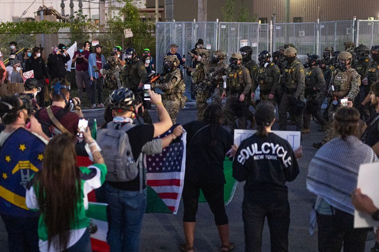 Nearly 550 people have been arrested since the operation took effect.