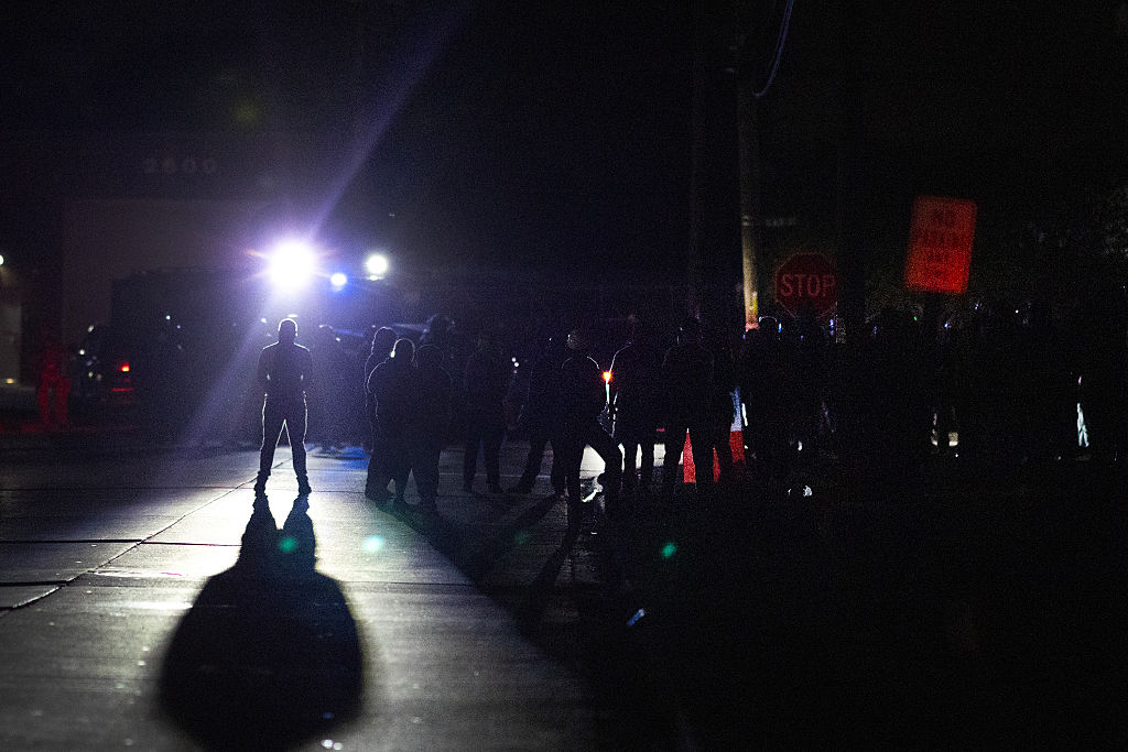 Protesters Denounce ICE Outside Chicago-Area Facility