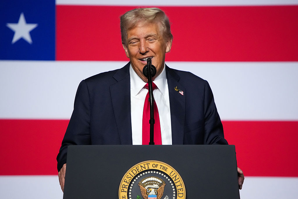 President Trump And Pete Hegseth Address U.S. Senior Military Leaders At Quantico