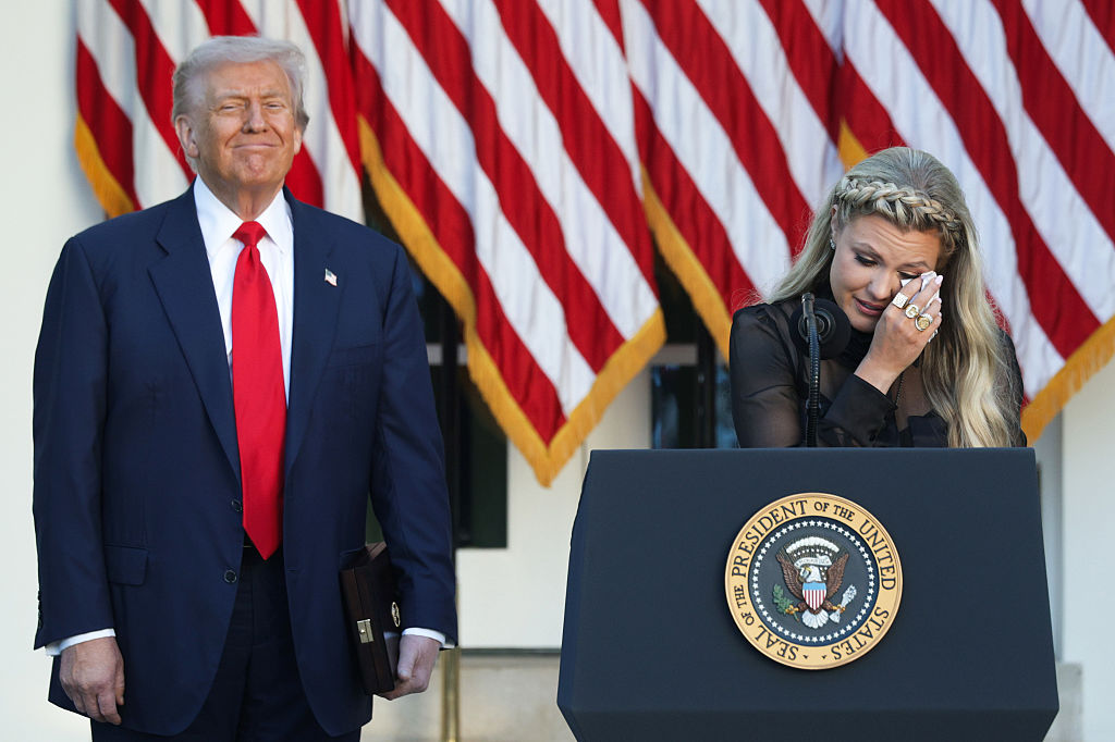 President Trump Hosts Medal Of Freedom Ceremony At The White House For Charlie Kirk