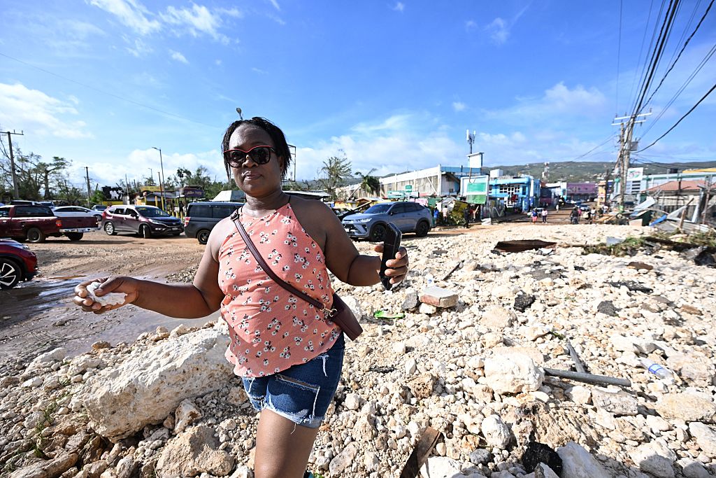 JAMAICA-WEATHER-STORM-MELISSA