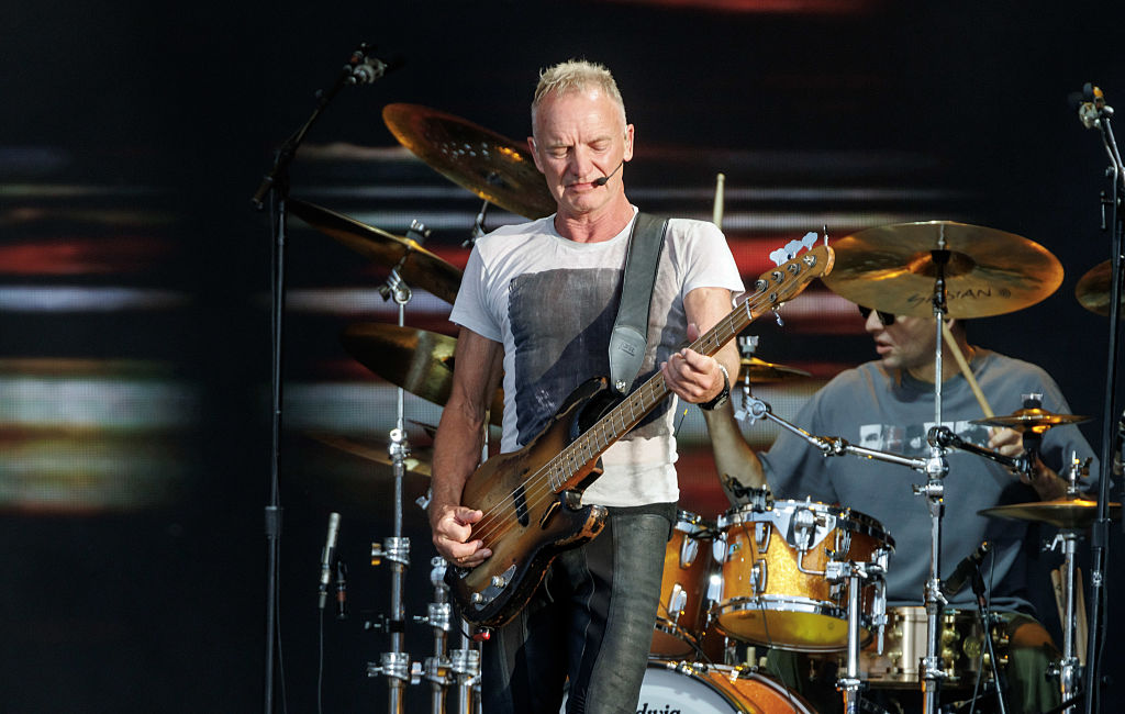 Open-air concert by Sting as part of the Schleswig-Holstein Musik
