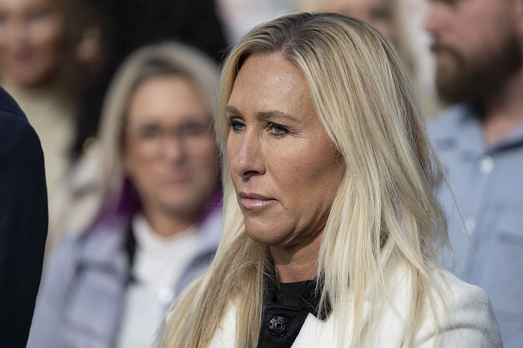 A press conference on the Epstein Files Transparency Act at the US Capitol