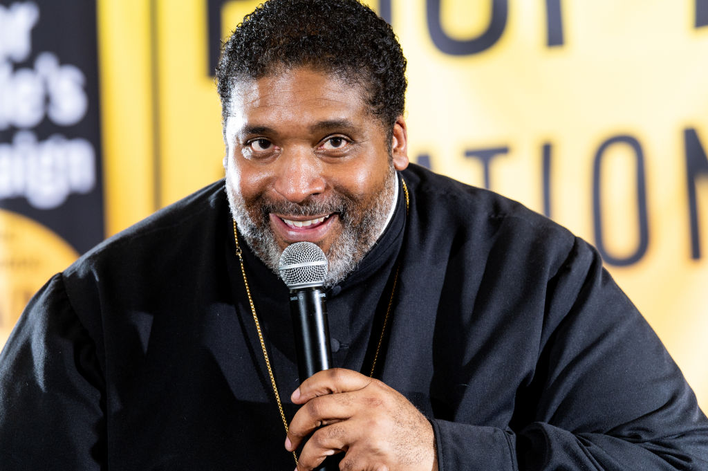 Rev. Dr. William J. Barber II speaking at the Poor People...
