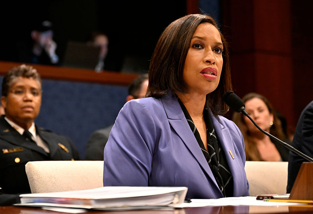 WASHINGTON, DC - SEPTEMBER 18: Mayor Muriel Bowser during the