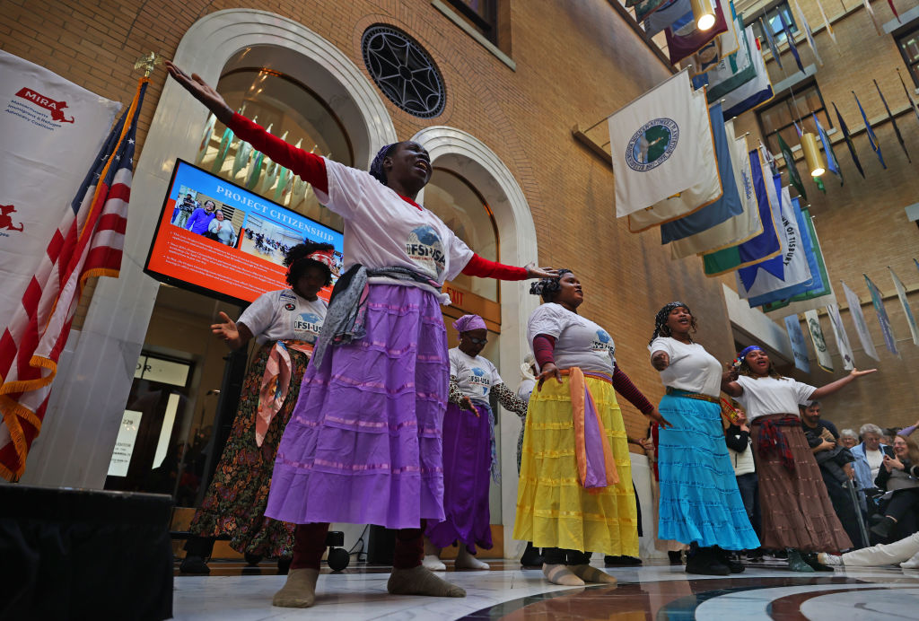 At Massachusetts 'Immigrants Day,' communities say they'll fight back against Trump's immigration policies