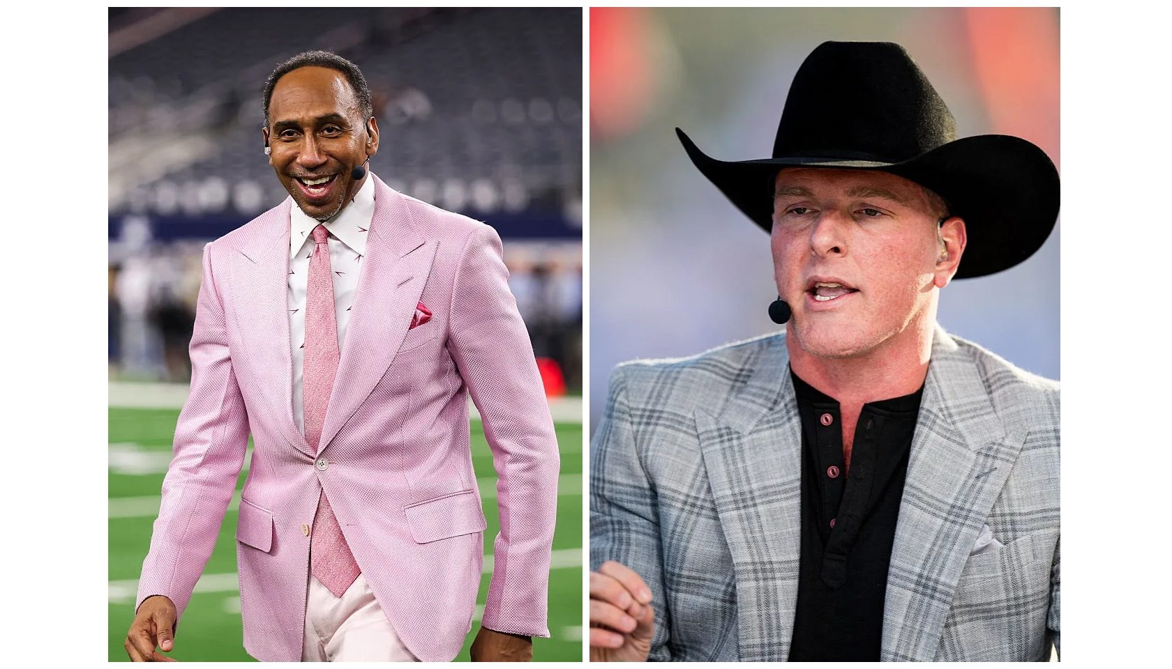 Pat McAfee and Stephen A. Smith prove they ‘stick to sports’ at ESPN if you like the ‘right’ Pat McAfee and Stephen A. Smith prove they ‘stick to sports’ at ESPN if you like the ‘right’
