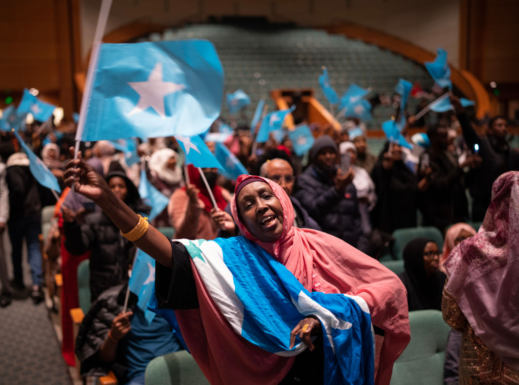 Somali President Hassan Sheikh Mohamud visit to Minneapolis, December 2022