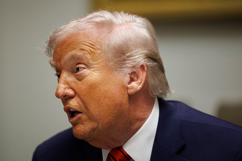 WASHINGTON, DECEMBER 10: President Donald Trump hosts a round